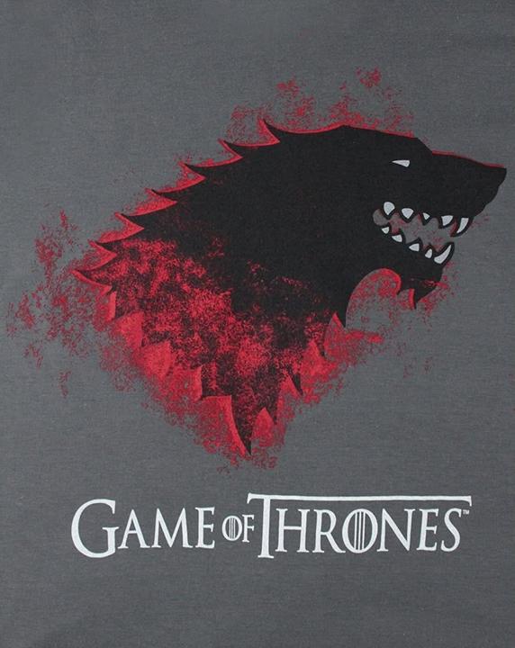 Actual product image Game of Thrones Bloody Direwolf Tshirt (M)