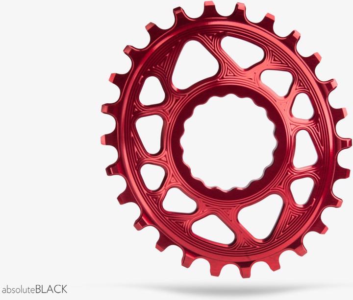 Image du produit AbsoluteBLACK aBLACK MTB OVAL RaceFace Cinch Direct Mount BOOST 148 (3mm offset) RED ROT (32)