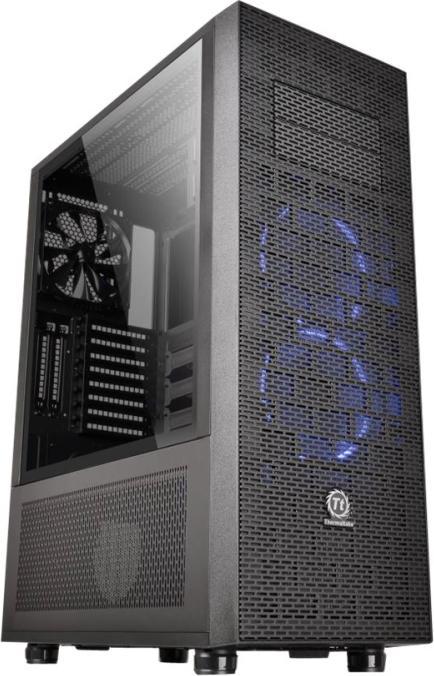 Actual product image Thermaltake Core X71 Tempered Glass Edition (mATX, Mini-ITX, ATX)