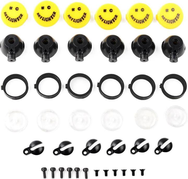 Actual product image Rc4Wd Model headlight KC HiLiTES Daylighter without LED, 1:10