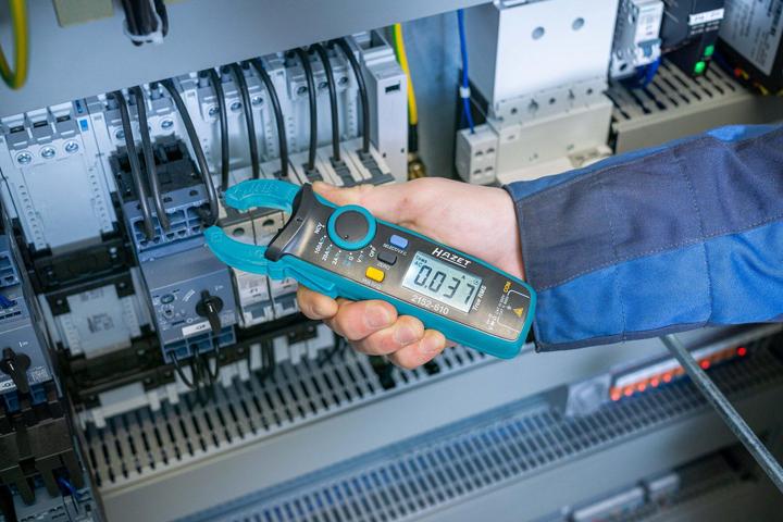 Actual product image HAZET Digital current clamp meter 2152-610 ∙ L x W x H: 34 mm x 60 mm x 175 mm (CAT III 300V, CAT II 600V)