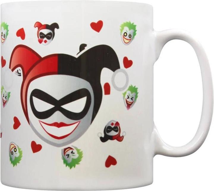 Actual product image Universal Textiles Emoji Harley Quinn And The Joker Mug (320 ml, 1 x)