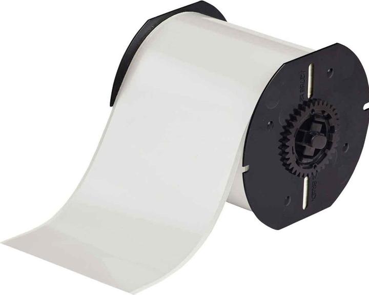 Produktbild Brady B-595 - Glossy permanent acrylic cold-temp adhesive indoor/outdoor vinyl film tape - klar - R (10.16 cm)