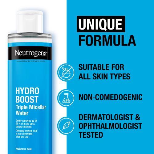 Produktbild Neutrogena Hydro BoostÂ® Triple Micellar Water (Mizellenwasser, 400 ml)