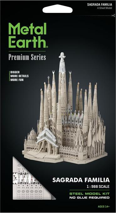 Actual product image Metal Earth Premium Series: Sagrada Familia