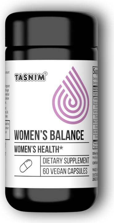 Tasnim Femi Step Balance ESL – Starke Frau – Yams Wurzelextrakt – 60 Kapseln (60 Stück, Kapseln, 25 g)