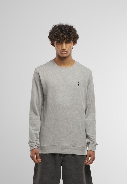 Actual product image Mister Tee MisterTee King Sign EMB Light Crew Sweatshirt - 201305 (XS)