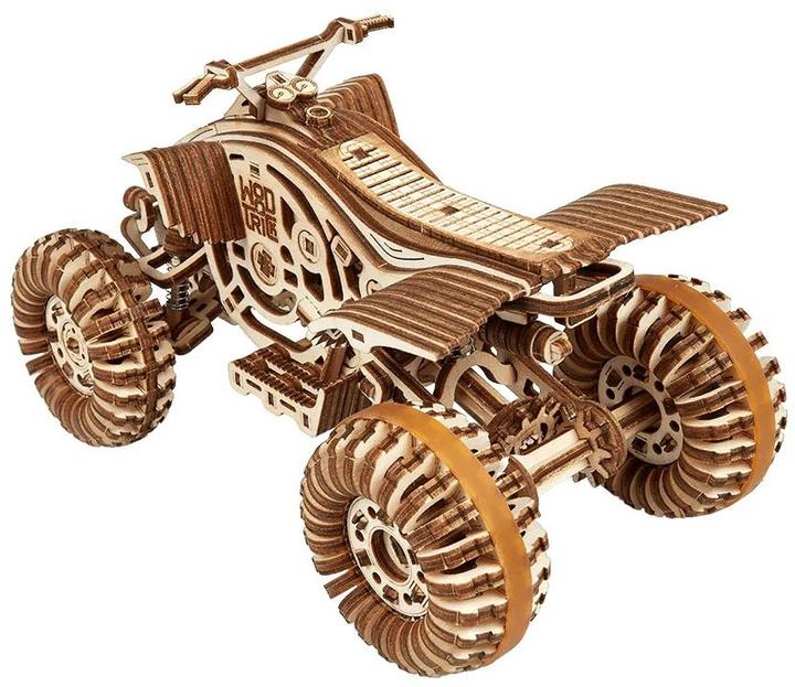 Actual product image Wood Trick Raptor Quad Bike - 3D Wooden Kit