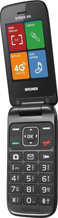 Image du produit Brondi Strike 4G 2.8" Dual Sim Dark (2.80", 1.30 Mpx, 4G)