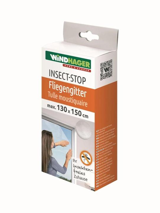 Produktbild Windhager Fliegengitter mit Klettband (130 x 150 cm)