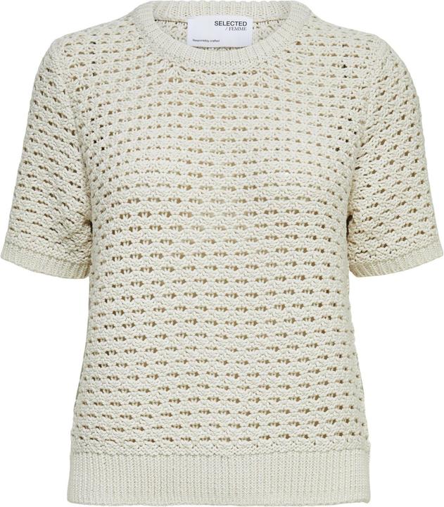 Selected Femme Top in maglia traforata (XS)