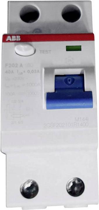 Actual product image ABB Residual current device (RCD) 2 pole 40 A 0.03