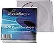 Produktbild MediaRange CD/DVD Papierhüllen mit Sichtfenster