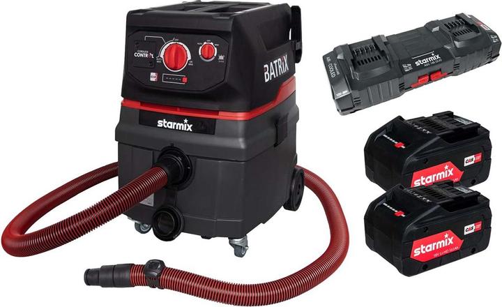 Actual product image starmix Fast battery charger for batteries 12-36V ASC 145 DUO (Wet dry vacuum cleaner)