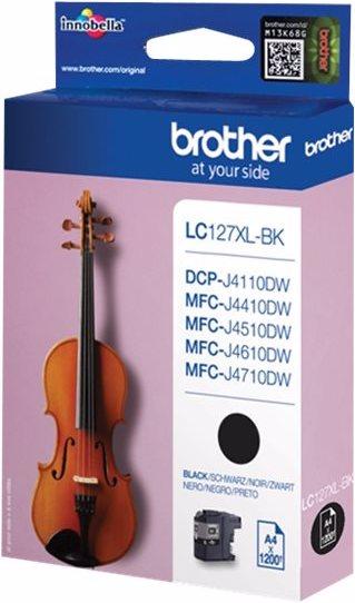 Produktbild Brother LC127XLBK - Sehr hohe Ergiebigkeit - Schwarz (BK)