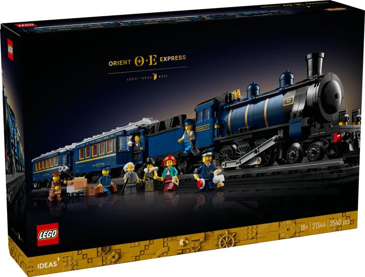 Actual product image LEGO 21344 The Orient Express (21344, LEGO Ideas, LEGO Rare Sets)