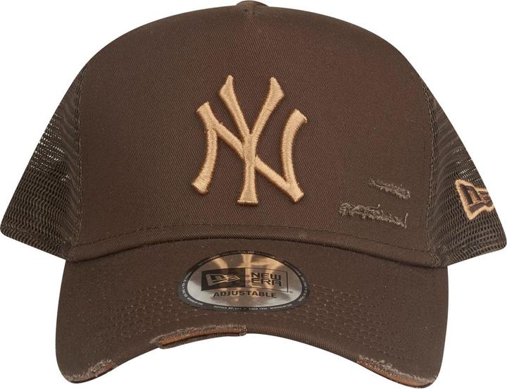 Produktbild New Era Mesh Trucker Cap DISTRESSED New York Yankees walnut