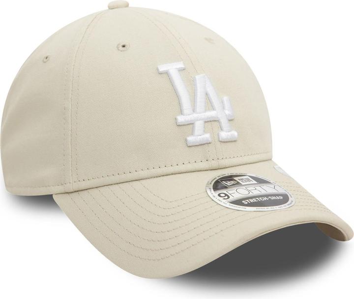Actual product image New Era 9Forty Stretch-Snap Cap - Los Angeles Dodgers beige (One size)