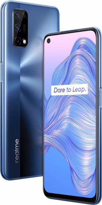 Actual product image realme 7 5G (128 GB, Baltic Blue, 6.50", Hybrid Dual SIM, 48 Mpx, 5G)