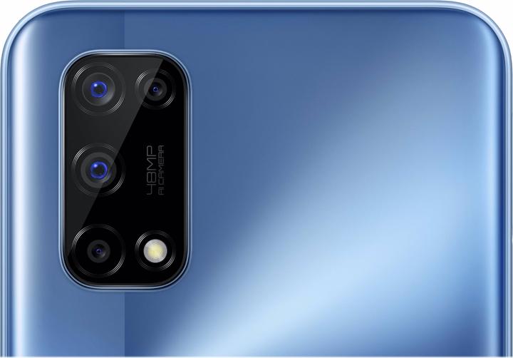 Actual product image realme 7 5G (128 GB, Baltic Blue, 6.50", Hybrid Dual SIM, 48 Mpx, 5G)