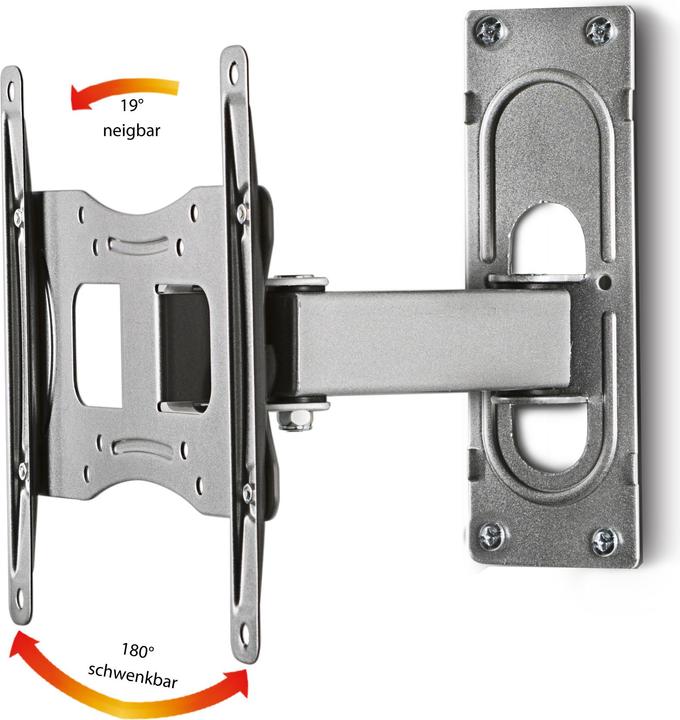 Produktbild VCM TV VESA Wandhalterung neigbar schwenkar FS2 (Wand, 37", 15 kg)