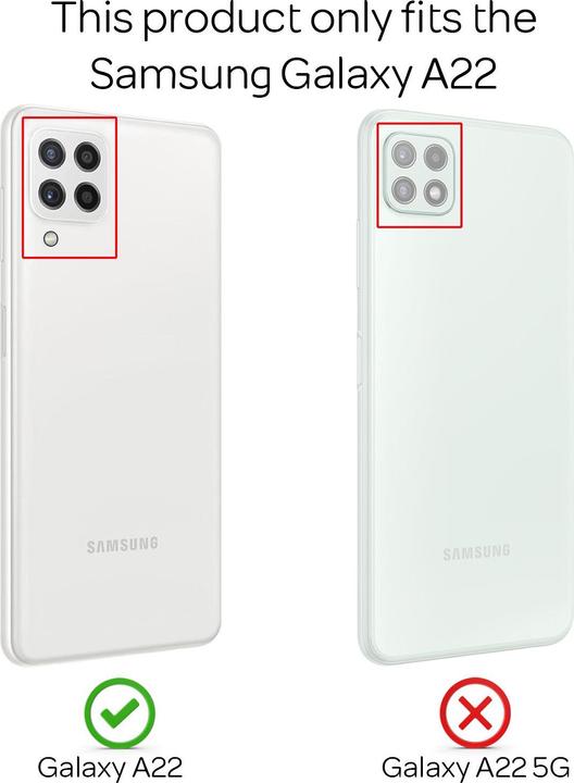 Produktbild Nalia 360 Grad Handyhülle (Samsung Galaxy A22)