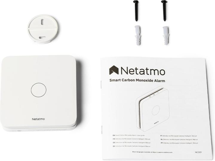 Actual product image Netatmo Carbon monoxide detector (EU version)