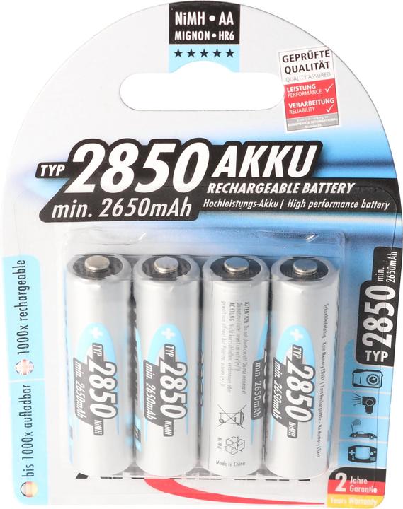 Produktbild Ansmann AA (4 Stk., AA, 2650 mAh)