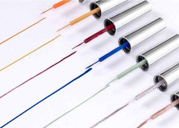 Produktbild Venalisa Liner Gel Set A (Set, 01 Orange, 06 Silber, 07 Champagnergold, 03 Weinrot, 04 Dunkelblau, 05 Rauchgrau, 02 Senfgelb)