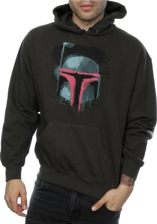 Immagine prodotto Star Wars Boba Fett Helmet Felpa con Cappuccio Uomo (XL)