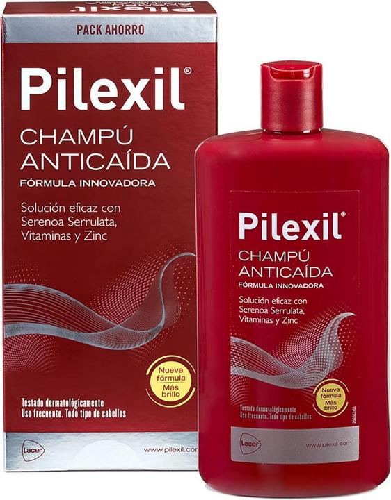 Pilexil Haarausfall Produkte 500ml (500 ml, Flüssiges Shampoo)