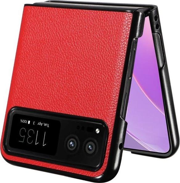 Image du produit MU Classic Série de couvertures de livres en cuir Litchi (Motorola Razr 40)