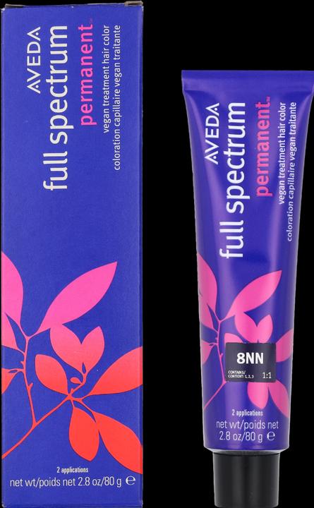 Actual product image Aveda Full Spectrum Permanent Hair Color 8nn Vegan - 50 Ml (8NN)