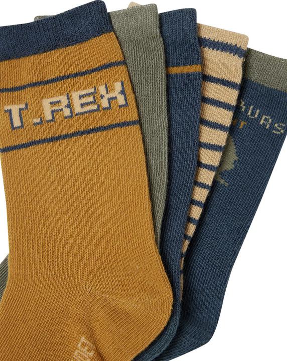 Actual product image Vertbaudet 5er-Pack Jungen Dino-Socken (5-pack, 27, 30)