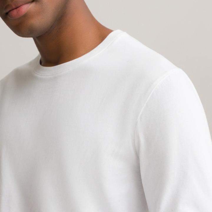 Image du produit La Redoute Collections T-shirt à encolure ronde (XL)
