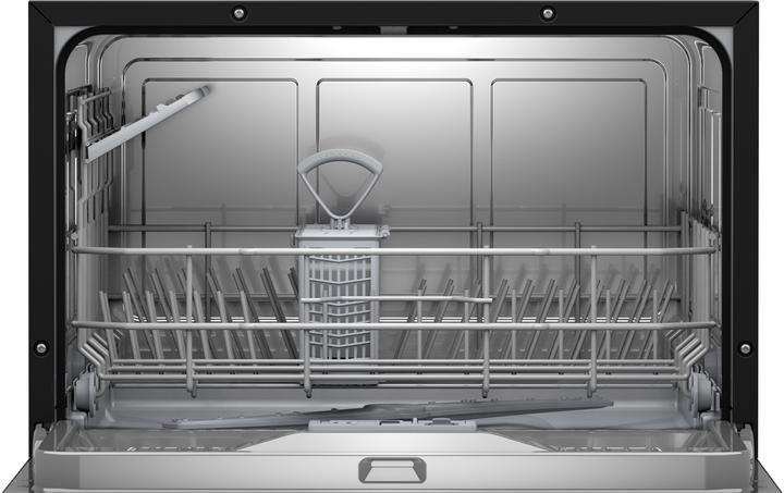 Produktbild Bosch Hausgeräte Serie 6, Freistehender Kompakt-Geschirrspüler, 55 cm, Schwarz, SKS6ITB00E