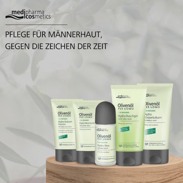 Produktbild Medipharma cosmetics Olivenöl Per Uomo Hydro Deo sensible Haut, 50 ml Roll-On (Roll-on, 50 ml)