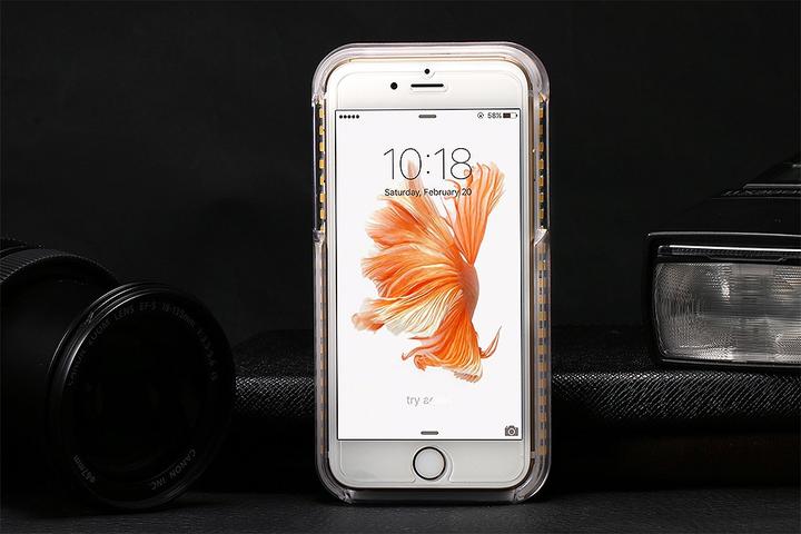 Actual product image PhoneLook Coque Lumee Selphie LED (Apple iPhone X)