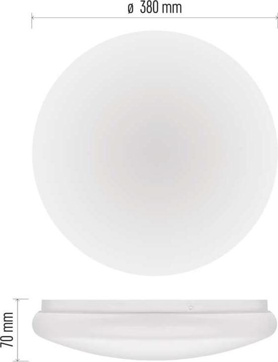 Image du produit Emos Plafonnier à LED TIVI, rond blanc 11W, IP44, neutre blanc (1840 lm)