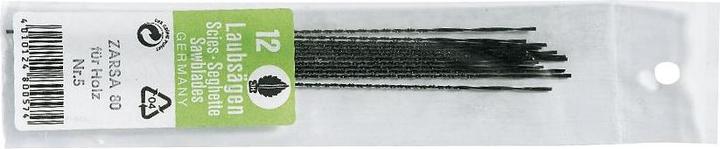 Produktbild Pebaro Spiral Laubsägeblätter 12 Stück für Rundungen, mittel
