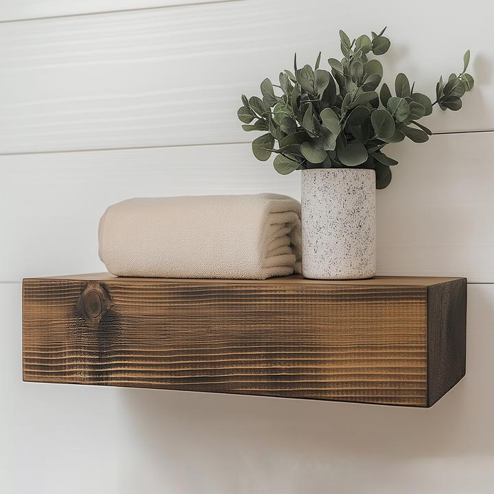 Immagine prodotto Hanah Home Rafect Two Decorative Wooden Wall Shelf