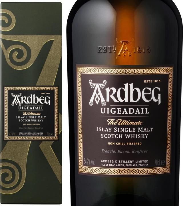Produktbild Ardbeg Uigeadail (Single Malt, Scotch Whisky, 1 x 70 cl)