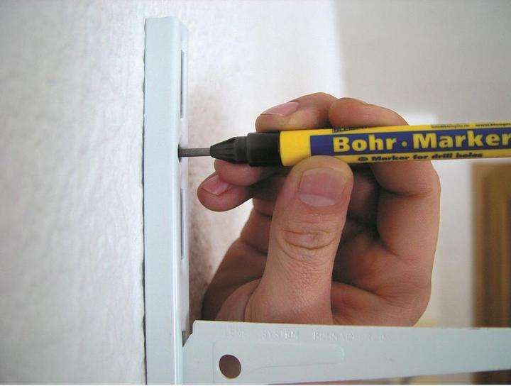 Produktbild Bleispitz Bohr-Marker schwarz (Schwarz, 1 mm)