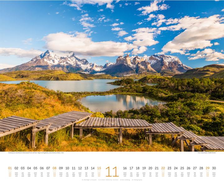 Image du produit Wege Kalender 2026 (54 x 48 cm, Couverture rigide, Allemand, Anglais, Français)
