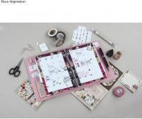 Immagine prodotto Rayher Planner A5, rosa/argento/marmo, FSCMixCred, 1 pezz (A5)