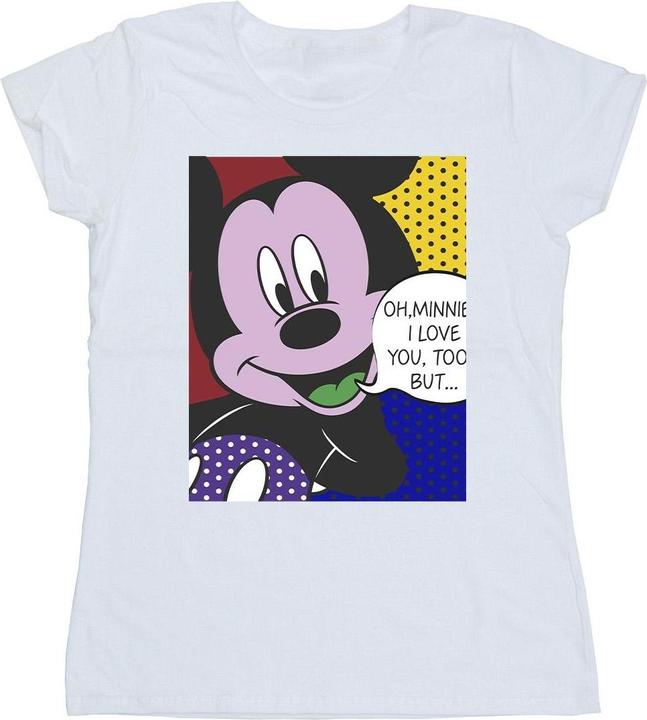 Disney Mickey Mouse Oh Minnie Pop Art TShirt (S)