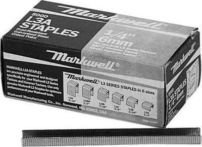 Image du produit Markwell Agrafes L3A, 6mm (5000 x)