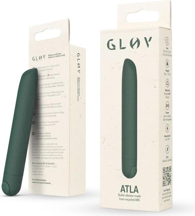 Image du produit Gløv Vibromasseur Eco Bullet - Vert