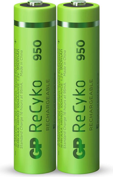 Produktbild GP Batteries ReCyko (1 Stk., AAA, 950 mAh)