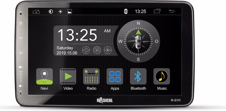 Radical R-D111 1-DIN (Android Auto, Apple Carplay)